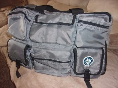 BOLSA DE TRANSPORTE/LONA SEATTLE MARINERS RARA 6 BOLSILLOS 20 Foto 1 de 4
