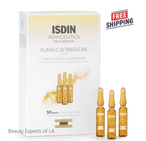 ISDIN Isdinceutics Flavo-C Ultraglican Serum Ampoules 30 X 2ml - Picture 1 of 7
