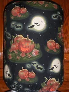 HALLOWEEN KÜRBIS FLEDERMAUS MOND 5 GALLONEN WASSERKÜHLER FLASCHE ABDECKUNG KÜCHE DEKORATION - Bild 1 von 2