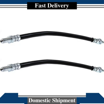 Juego de 2 líneas de freno de manguera de freno delantera para 1956-1962 MG MGA Foto 1 de 2