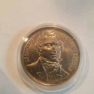 1978 DDR East Germany silver 10 Marks-Liebig- UNC - Picture 1 of 2