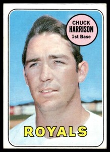 1969 Topps Chuck Harrison Kansas City Royals #116
