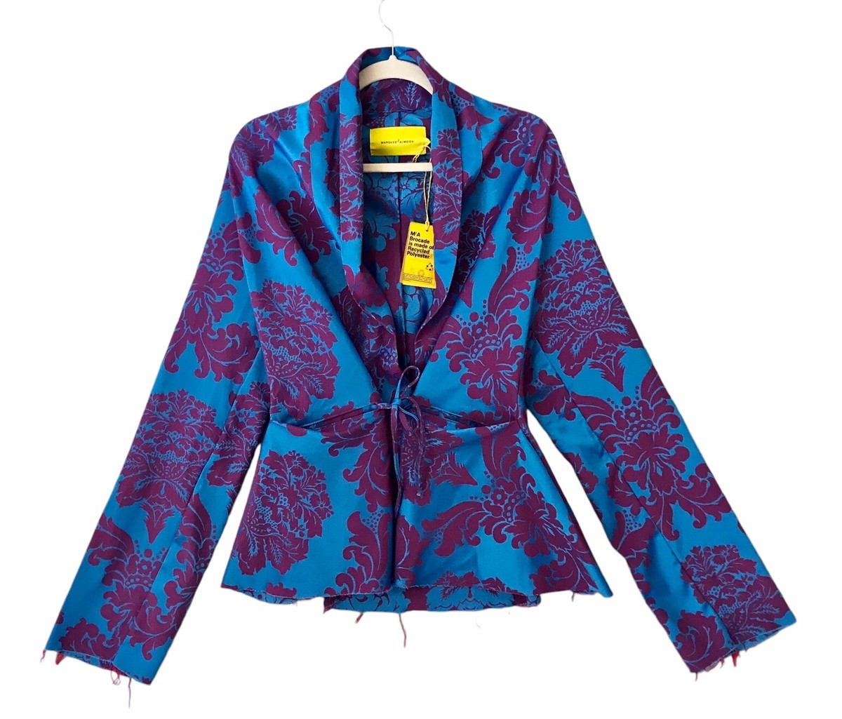 MARQUES ALMEIDA BIRD BROCADE  ジャケット Bird Brocade Detachable Sleeve Jacket by Marques ' Almeida