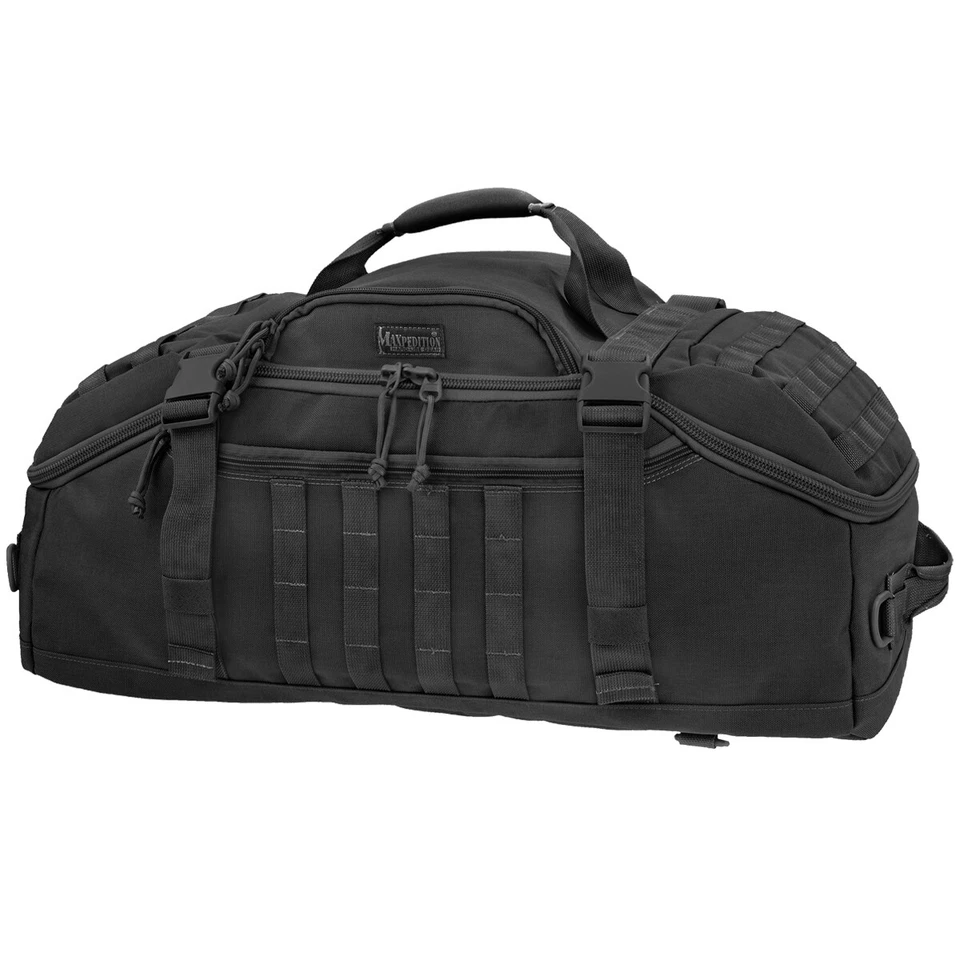 Maxpedition Doppelduffel Adventure Bag MOLLE Army Pack Carryall Gimnasio Bolsa Negro Foto 1 de 1