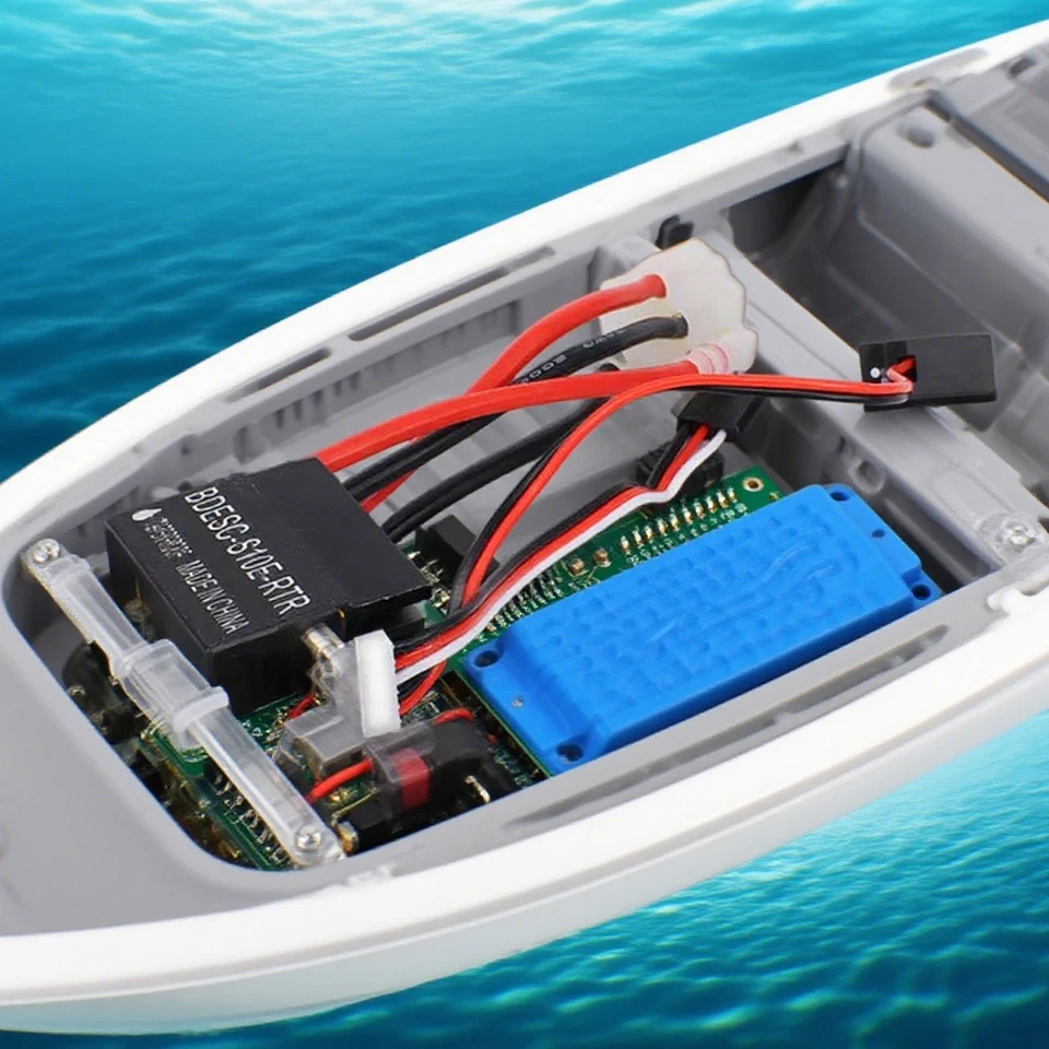 Высоковольтный водонепроницаемый матовый контроллер скорости ESC 320 А для радиоуправляемого автомобиля лодки двигателя - Изображение 1 из 4