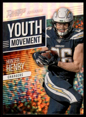 2020 Prestige Youth Movement #7 Hunter Henry  - Image 1 of 2