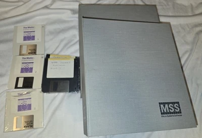 COMPLETE Commodore Amiga THE WORKS PLATINUM EDITION 1988 3.5" MSS Micro-Systems - Image 1 of 4