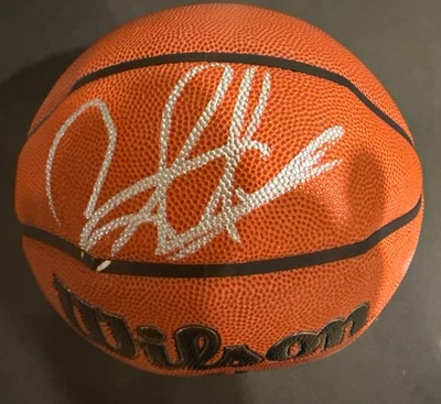 Dennis Rodman Autographed Wilson NBA Basketball JSA COA WB953331 - Image 1 of 3