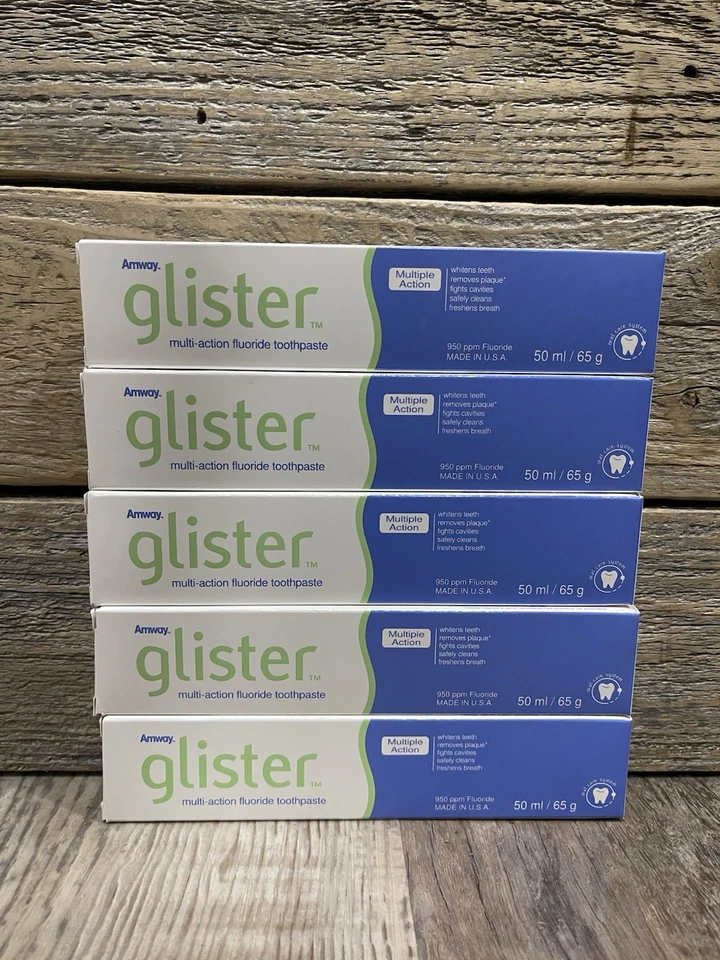 5- Pasta dental con flúor multiacción Amway Glister 65 g Foto 1 de 1