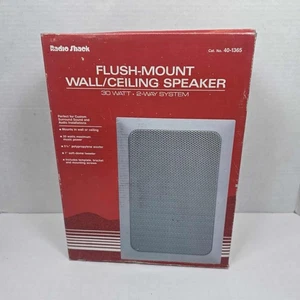 RADIO SHACK 40-1365 Flush Mount Speaker,  30W  2way System. - Picture 1 of 17