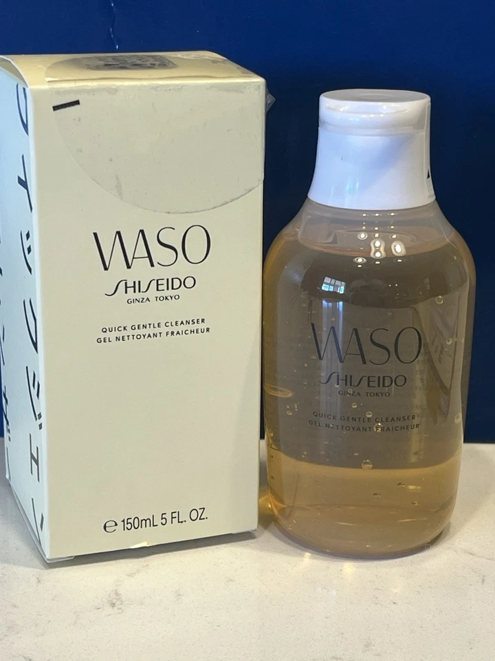 Gel de limpeza Shiseido Waso Quick Gentle tamanho: 150 ml/5 oz novo na caixa - Imagem 1 de 4