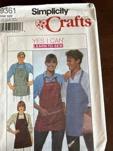 Simplicity Patterns 9361 Everybody Apron One Size - Picture 1 of 3