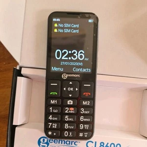 Geemarc Big Button CL8600 amplified unlocked mobile phone with SOS function - Zdjęcie 1 z 8