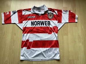 "Camiseta de la liga de rugby local de los wigan warriors 1990 1992 vintage camiseta ellgren talla 40""" - Imagen 1 de 4