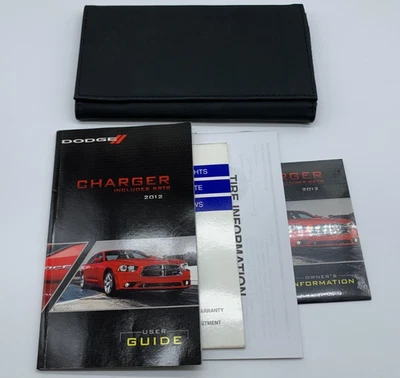 Dodge Charger 2012 conjunto manual del propietario con estuche OEM A02B32006 Foto 1 de 4