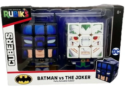 Rubik’s Cube Batman and Joker Cubers 2-Pack - Image 1 of 4