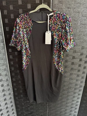 Nuevo Vestido Grace Karin Mujer Lentejuelas Negro Talla XL Foto 1 de 4