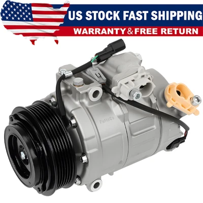 AC Compressor fit for 2013-2018 Ford Explorer Lincoln MKS MKT MKZ 3.5L / 3.7L - Image 1 of 4