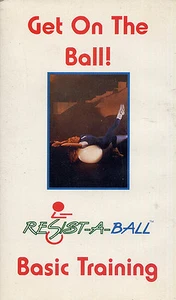 gin miller GET ON THE BALL resist a ball basic training VHS VIDEOTAPE - Imagen 1 de 1