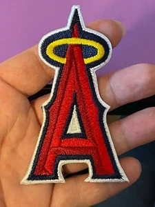 Angels patch LA angels patch 3.5" tall Los Angeles patch Angels A halo patch MLB - Picture 1 of 1