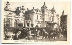 CP Monaco - Monte-Carlo - Le Casino et la Terrasse du Café de Paris - Picture 1 of 2