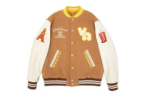 Chaqueta Universitaria Vandy The Pink Burger, Talla Adulta Grande (L), NUEVA, RARA, DEADSTOCK - Imagen 1 de 17