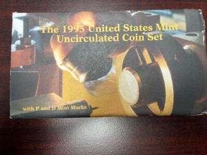 1995 Uncirculated Coin Set U.S Mint Original Government Packaging OGP - Picture 1 of 5