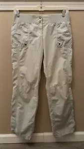 New York And Co Womens Mint Green Cargo Pants Size 8 - Imagen 1 de 13