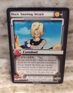 2001 Dragon Ball Z Androids Saga Black  Taunting Attack #12 8 of 11 - Picture 1 of 2