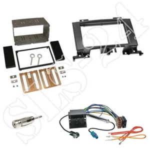 VW Crafter 2-DIN Einbaurahmen Radioblende ISO Adapterkabel Antenne KFZ Einbauset - Picture 1 of 1