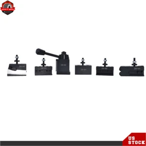 6Pcs OXA 250-000 Wedge Type Quick Change Tool Post Holder Swing Dia 8" New - Picture 1 of 6