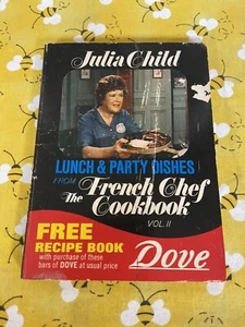 Vintage Julia Child Lunch & Party Dishes Book with Dove Purchase Promo 1972 - Imagen 1 de 11