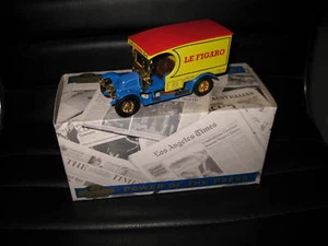 MATCHBOX YESTERYEAR POWER OF THE PRESS 1910 RENAULT AG LE FIGARO YPP01 - Photo 1/3