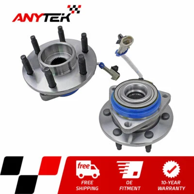 Par de rodamientos de cubo de rueda delanteros para 2004 2005 2006 2007 2008 2009 Cadillac SRX AWD Foto 1 de 4