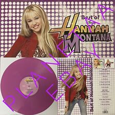 MILEY CYRUS Best Of Hannah Montana  PURPLE Colored VINYL