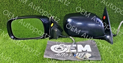 Par de espelhos laterais elétricos genuínos Lexus LS430 2001-2006 fabricante de equipamento original JDM usado - Imagem 1 de 4