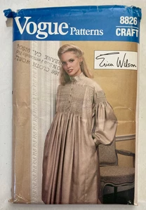Vogue Pattern 8826 / 590 Erica Wilson Smocked Dress and Top Sz 8-18 Uncut FF - Picture 1 of 3