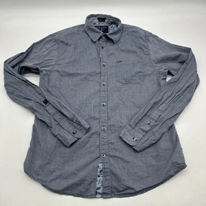 Guess Dillon Slim Fit Finest Denim And Dry Goods Button Up Shirt Men S .#33994 - Picture 1 of 10