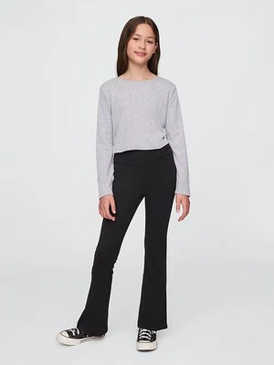 Pantalones Legging Acampanados Gap Niñas Talla Mediana Negro Verdadero Foto 1 de 4