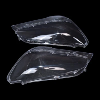 Cubierta de lente de lámpara de faro izquierdo y derecho para BMW F02 F01 740i 750Li 760i 2009-2015 Foto 1 de 4