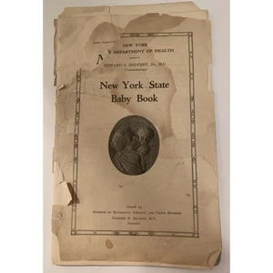 1938 Baby Book New York - Vintage - Collectible - - Picture 1 of 6