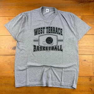 Russell Athletic West Terrace Basketball USA College Sport T-shirt Men’s XL - Picture 1 of 3