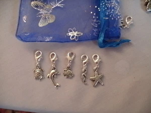 1 x Clip On Charm - Armband, Handtasche, Reißverschluss + kostenlose Geschenktüte - Bild 1 von 6