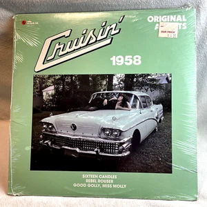 Cruisin' 1958 Vinyl LP verschiedene Original Künstler 1980 Ruby Schallplatten RR3-4077 VERSIEGELT - Bild 1 von 3