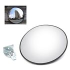 12" Traffic Convex Mirror Wide Angle Safety Mirror Driveway Outdoor Security