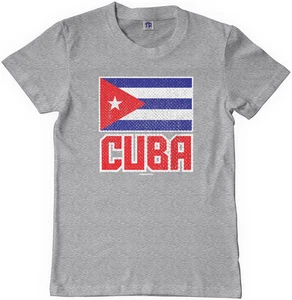 Threadrock Kids Distressed Flag of Cuba Youth T-shirt Cuban Pride Havana - Picture 1 of 9
