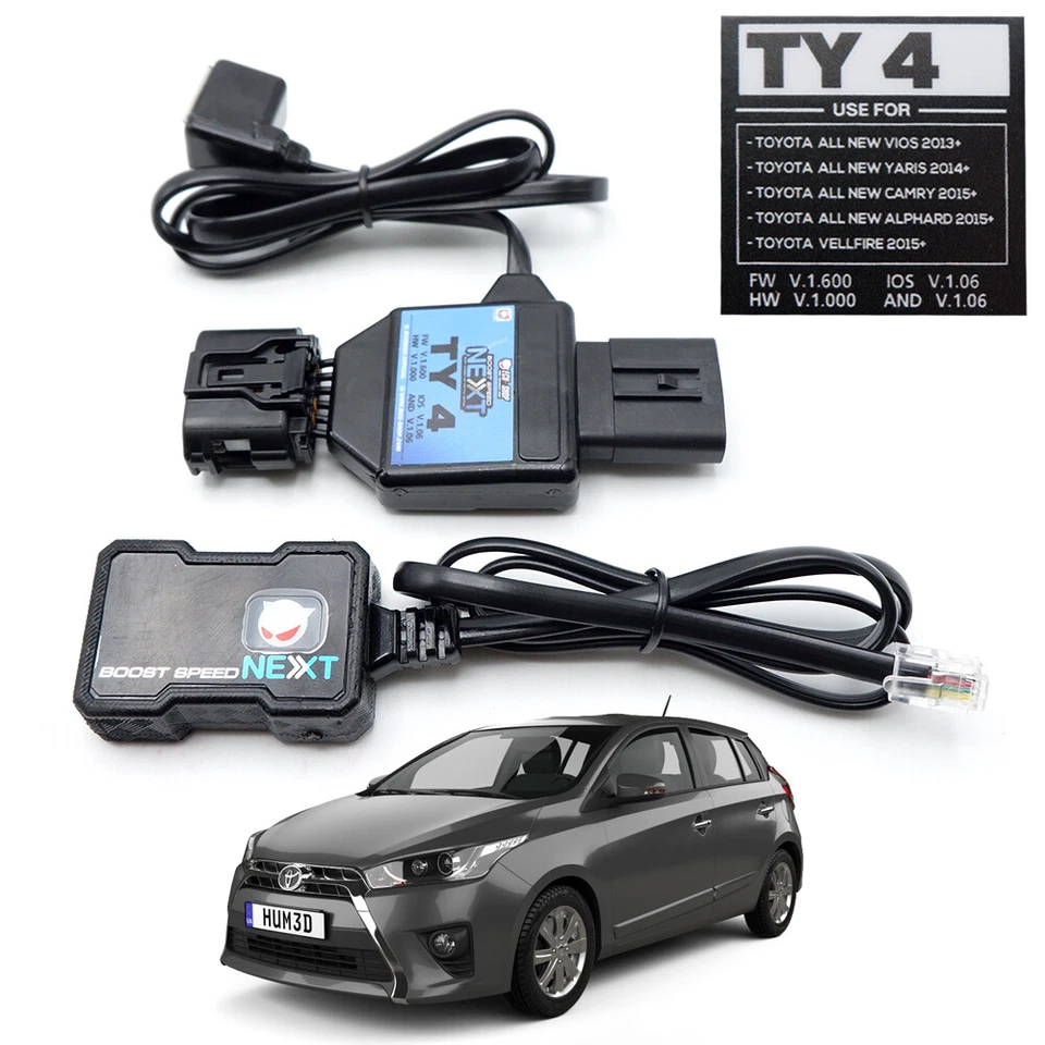 Control acelerador ECU TY4 velocidades para Toyota Vios 13 Yaris 14 Camry Alphard 15 Foto 1 de 4