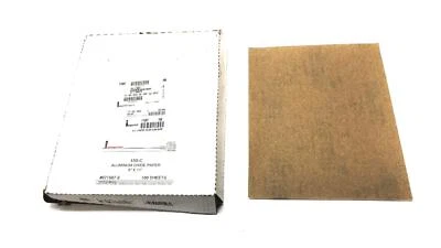 Imperial Box of (100) 150-C 9" x 11" Aluminum Oxide Paper 071587-0 (71587) NOS - Image 1 of 4