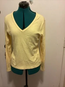 Old Navy Long sleeve T-Shirt Yellow Med Lux - Picture 1 of 5