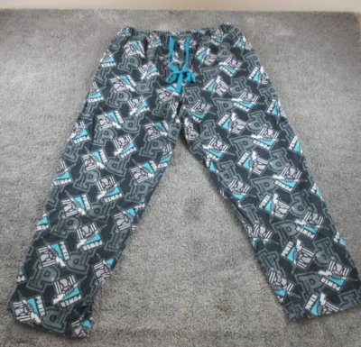 Port Adelaide Power AFL PJ Bottoms Sleep Wear Large Cotton Footy Football - Image 1 of 4